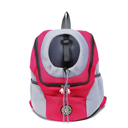 Pet Dog Carrier Bag Carrier for Dogs Backpack Out Double Shoulder Portable Travel Backpack Outdoor Dog Carrier Bag Travel Set
