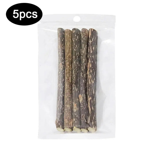 5Pcs Natural Catnip Pet Cat Molar Toothpaste Stick Cat Kitten Chew Toys Pet Supplies Cat Snacks Sticks Healthy Pet Accessories