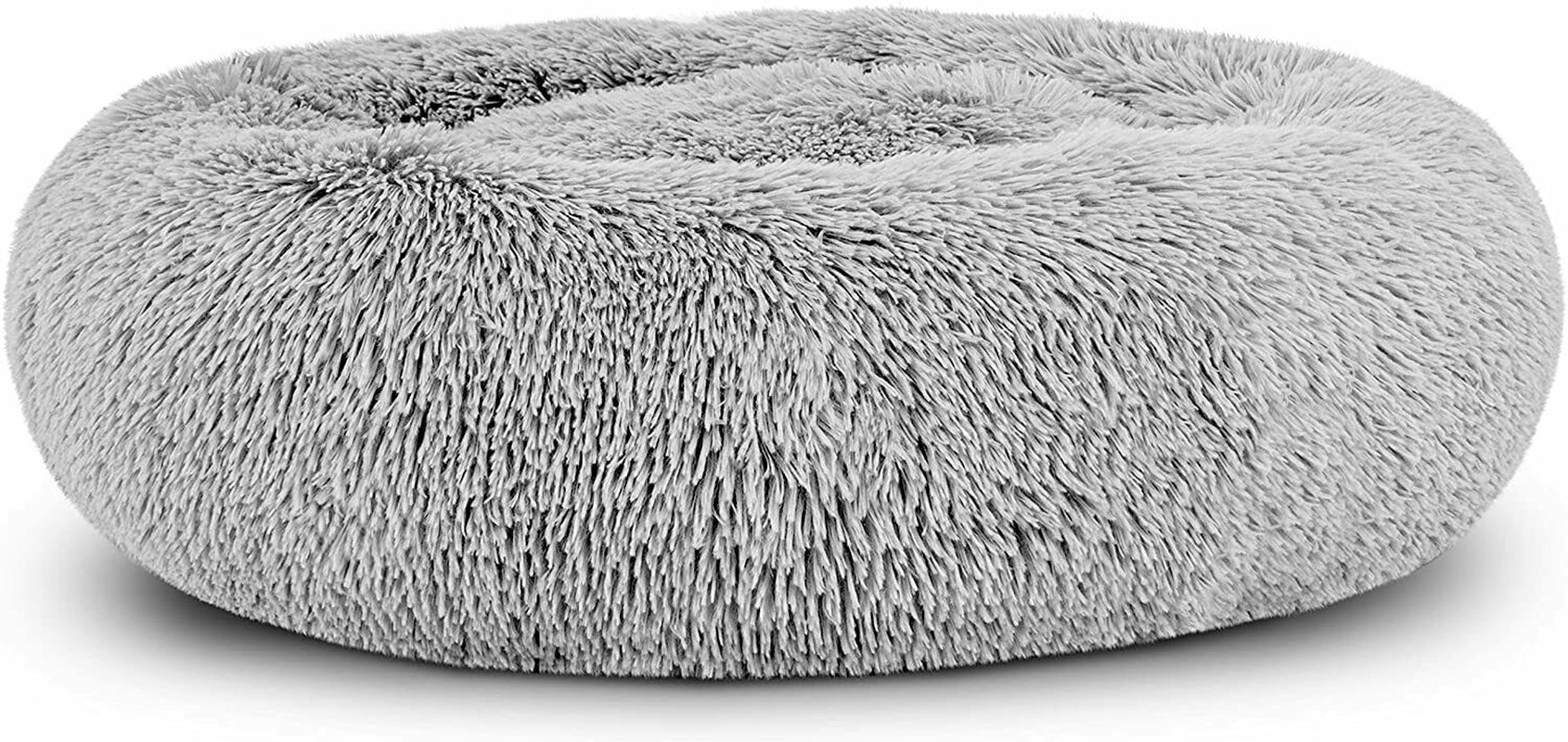 Donut Dog Bed Calming Soft Comfy anti Anxiety Plush Dog Bed