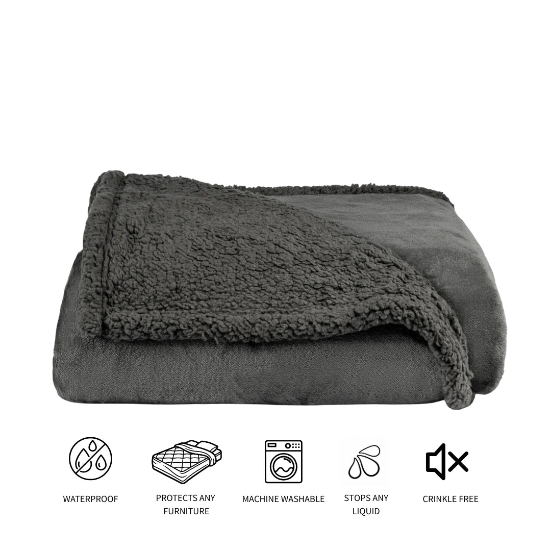 The Accent - a Waterproof Blanket to Keep Your Sheets and Sofas Dry
