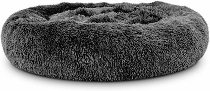 Donut Dog Bed Calming Soft Comfy anti Anxiety Plush Dog Bed