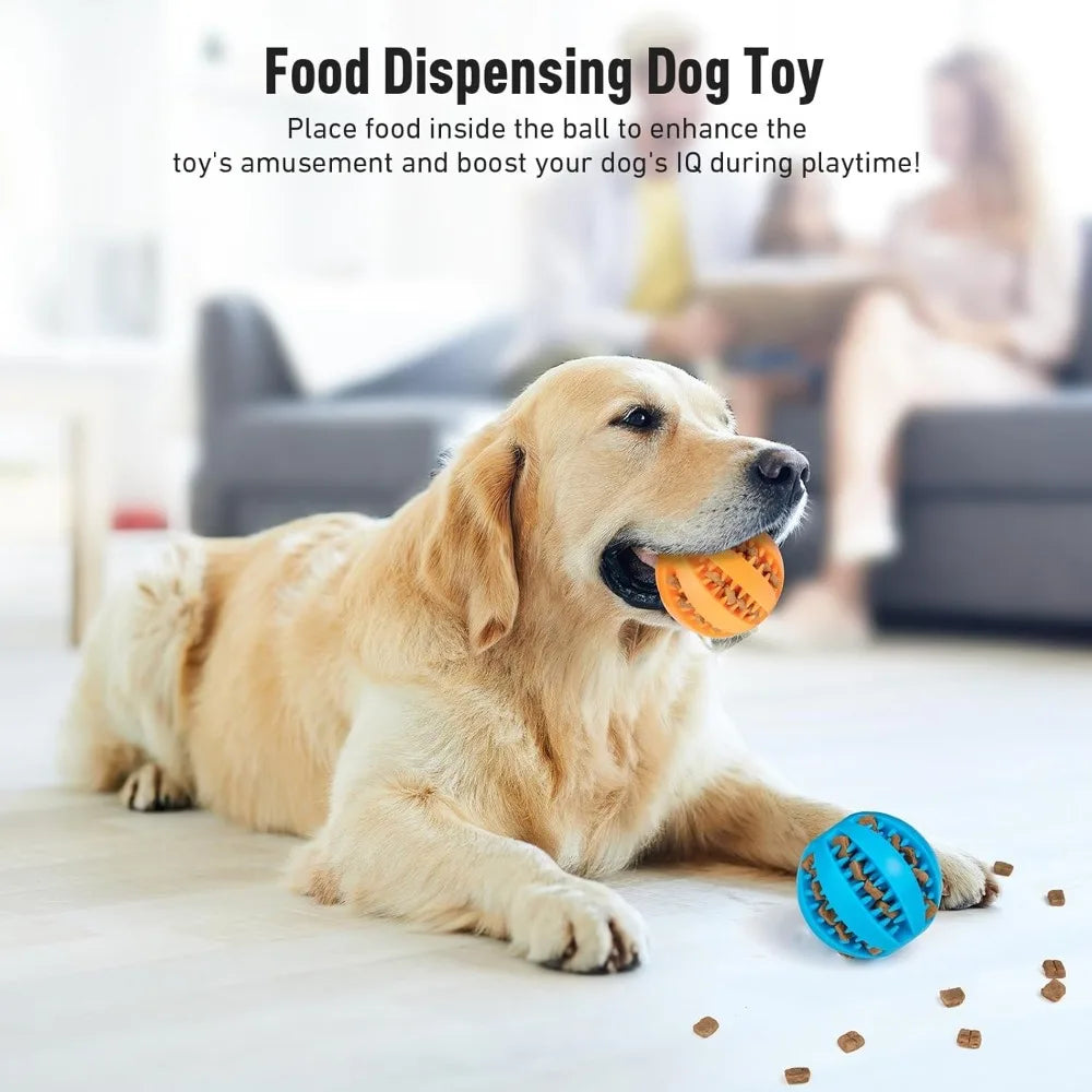 Dog Rope Ball Bite Resistance Training Ball with Rope Interesting Puzzle Teething Toy for Molar Teeth Cleaning Boredom Relieving
